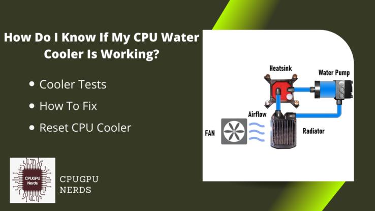 How Do I Know If My CPU Water Cooler Is Working? Steps