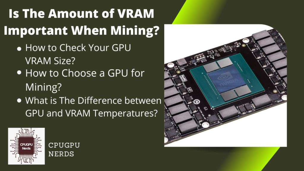 Is The Amount of VRAM Important When Mining?