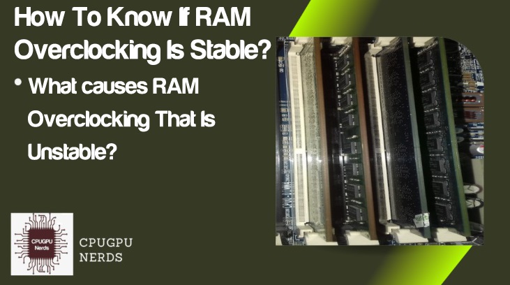 How To Know If RAM Overclocking Is Stable? | integraudio.com
