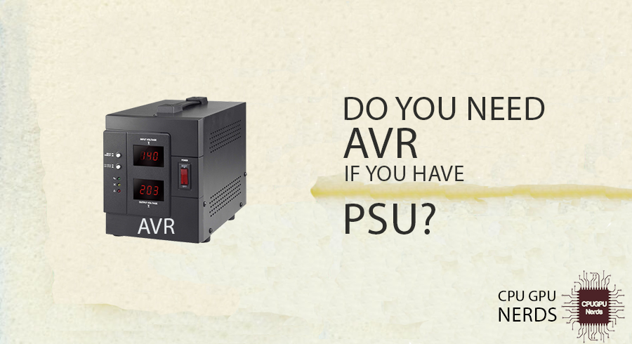 Need AVR with PSU