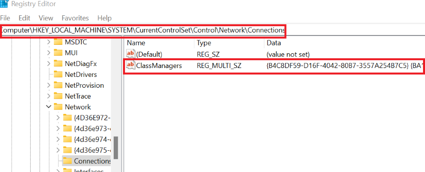 Why is my Network Connections Folder Empty? | cpugpunerds.com