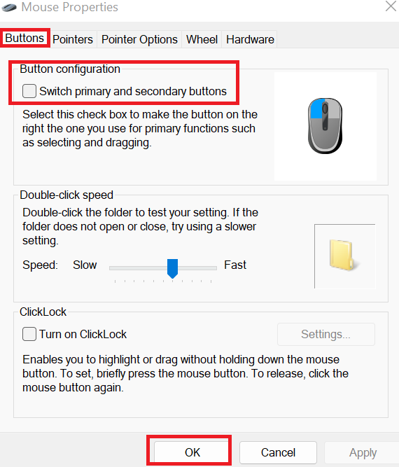 Why are My Mouse Buttons Reversed? | cpugpunerds.com